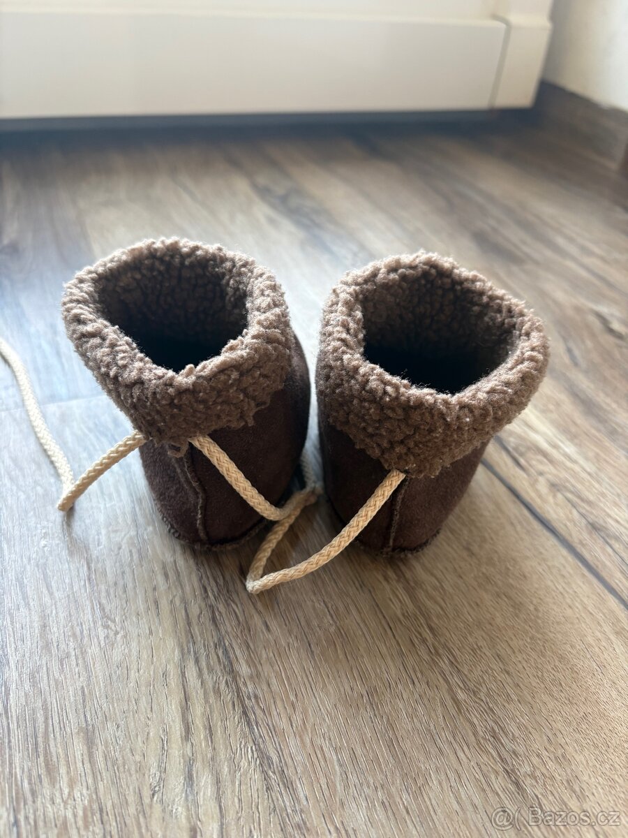 Kožené botičky s kožíčkem - 3