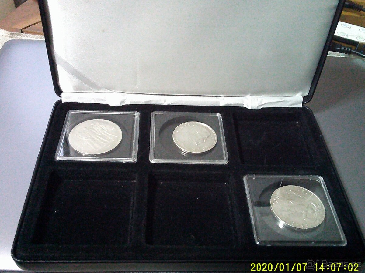 Etue na mince včetně kapslí - 3