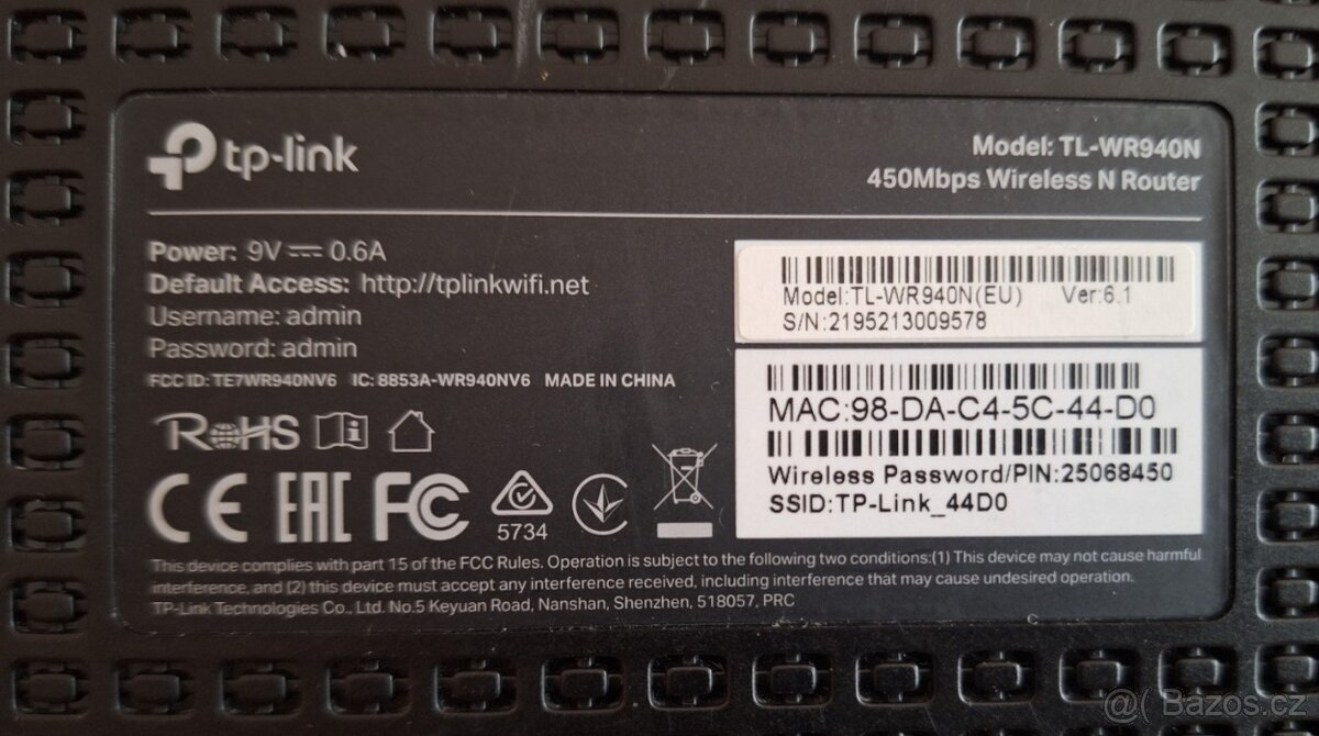 WIFI router TP link TL-WR940N - 3