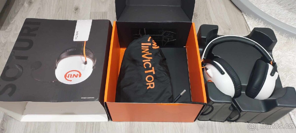 Prodám nové herní sluchátka IINVICTOR Soturi Gaming - 3