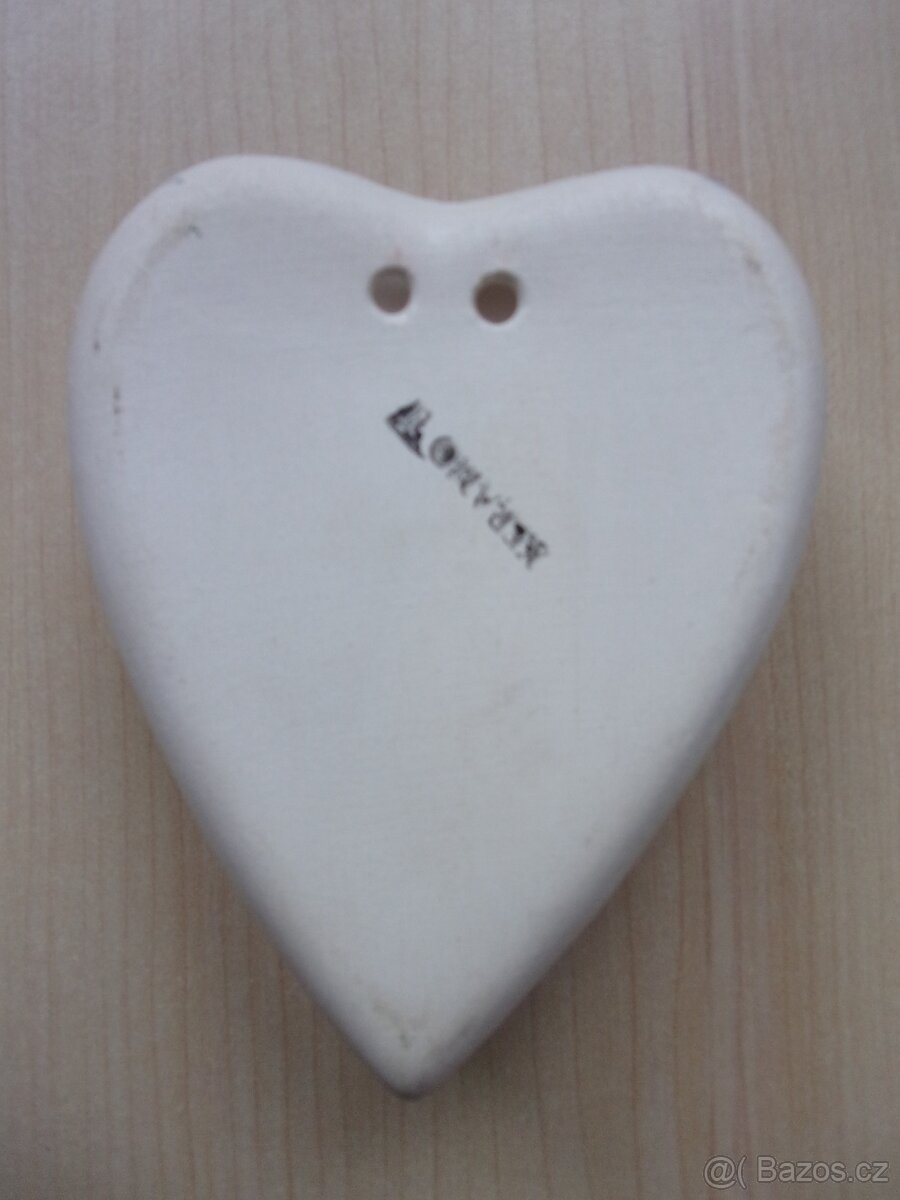 STARÁ PORCELÁNOVÁ VÁZA NA ZEĎ - MARIÁNSKÉ LÁZNĚ - 3