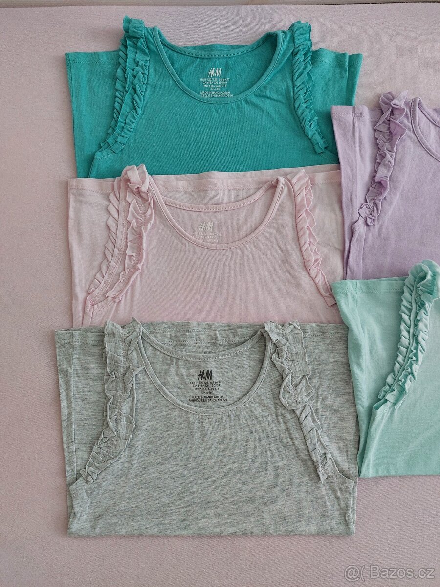 Tílka s volánkem H&M - 3