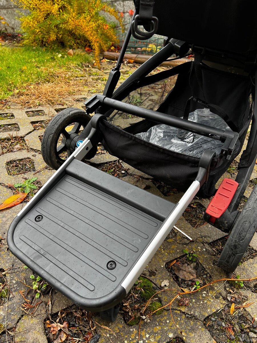 Stupátko za kočárek Thule + adaptér na kočárek Spring - 3