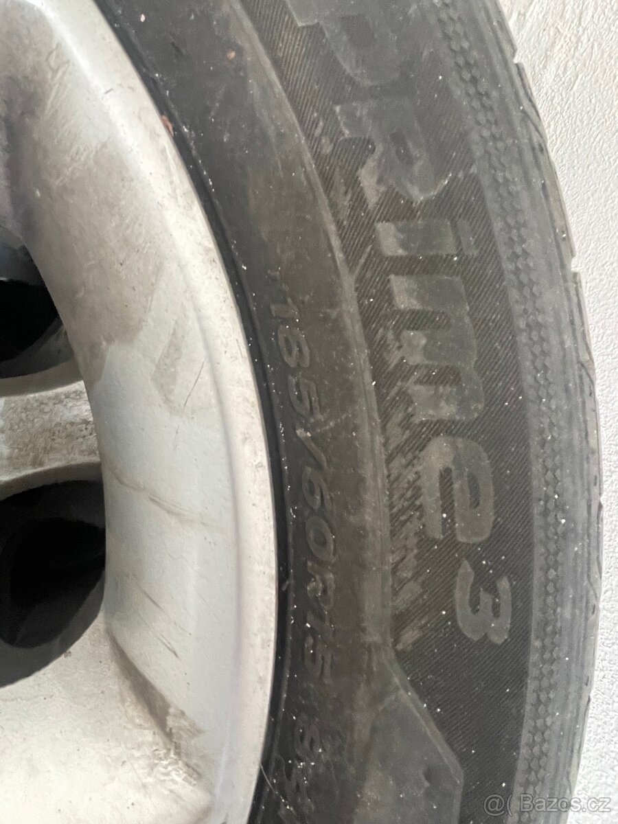 Prodám alu kola r15 4x100 - 3