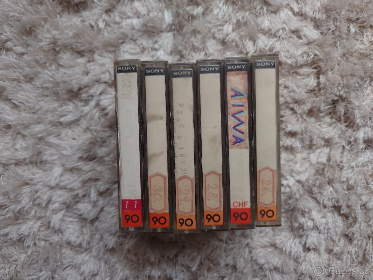 Audio kazety Sony CHF Made in Japan - 3