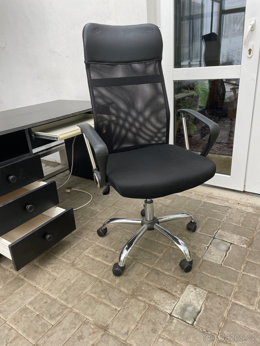 Kancelářský stůl a otáčeci kanc. židle - 3