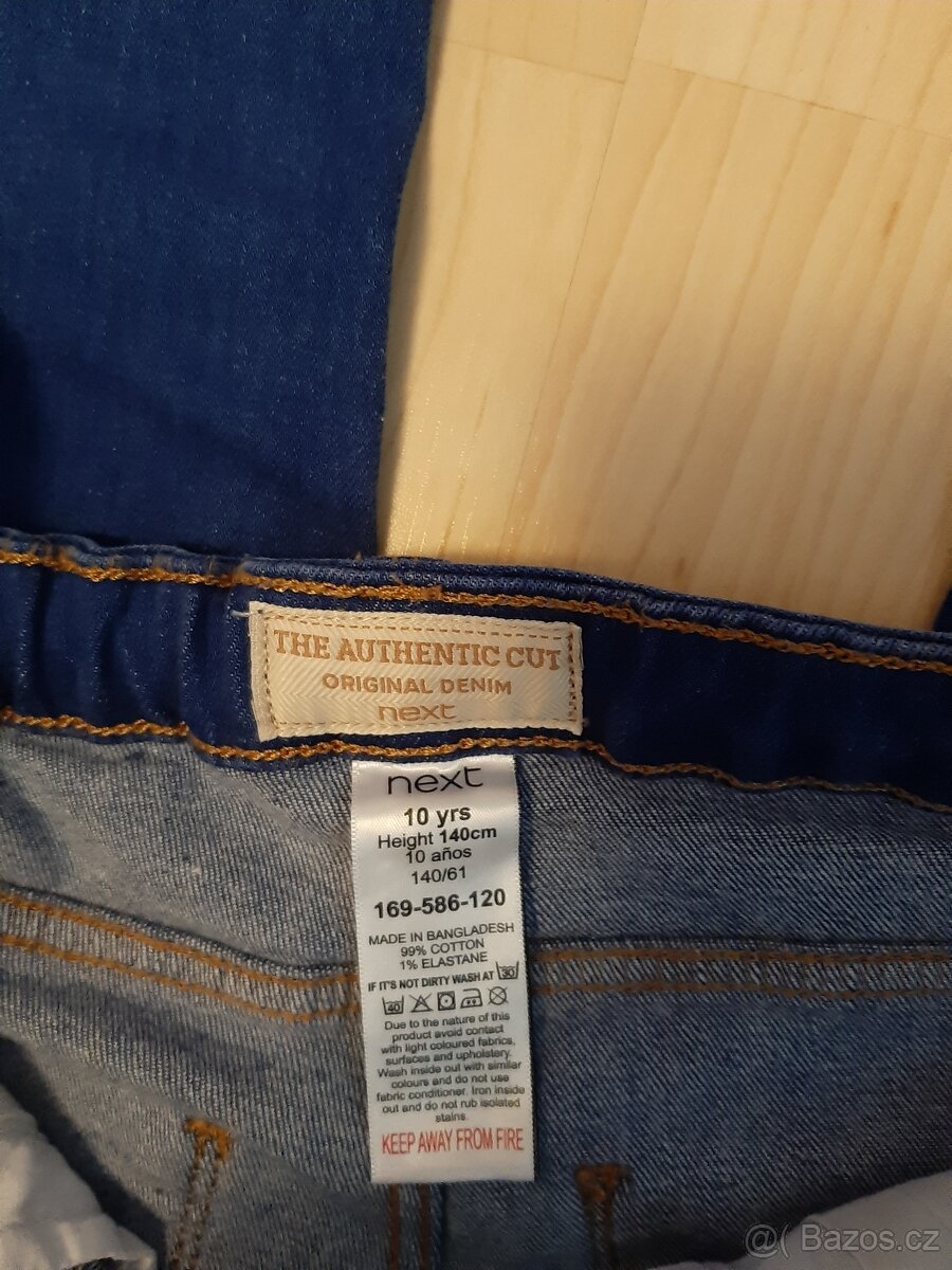 Dětské džíny NEXT vel. 140 - 3