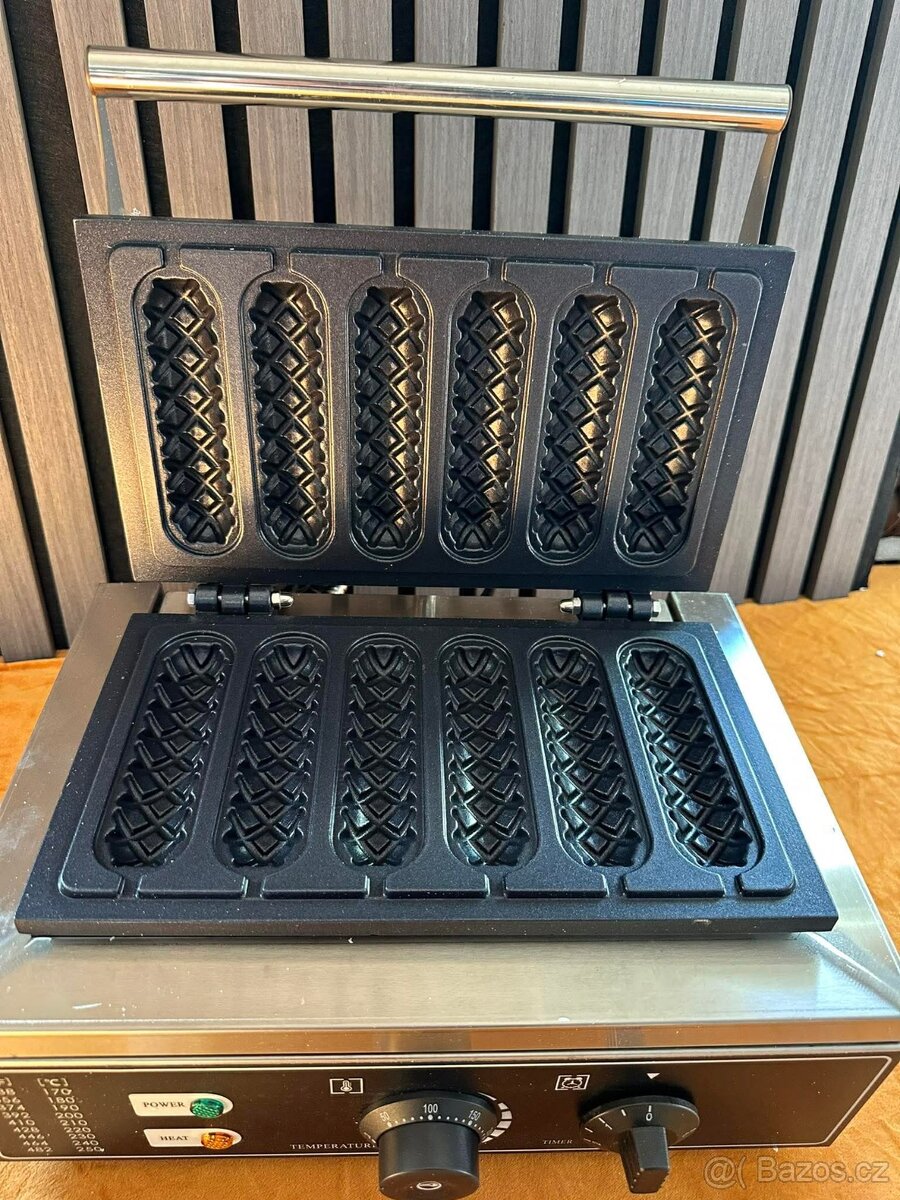 Profesionální waffle baker / vaflovač (50) - 3