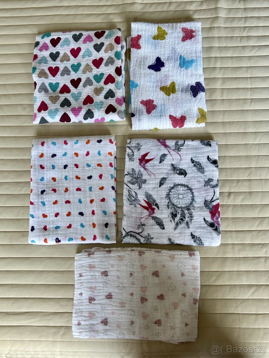 Bavlněné pleny - NOVÉ - 3