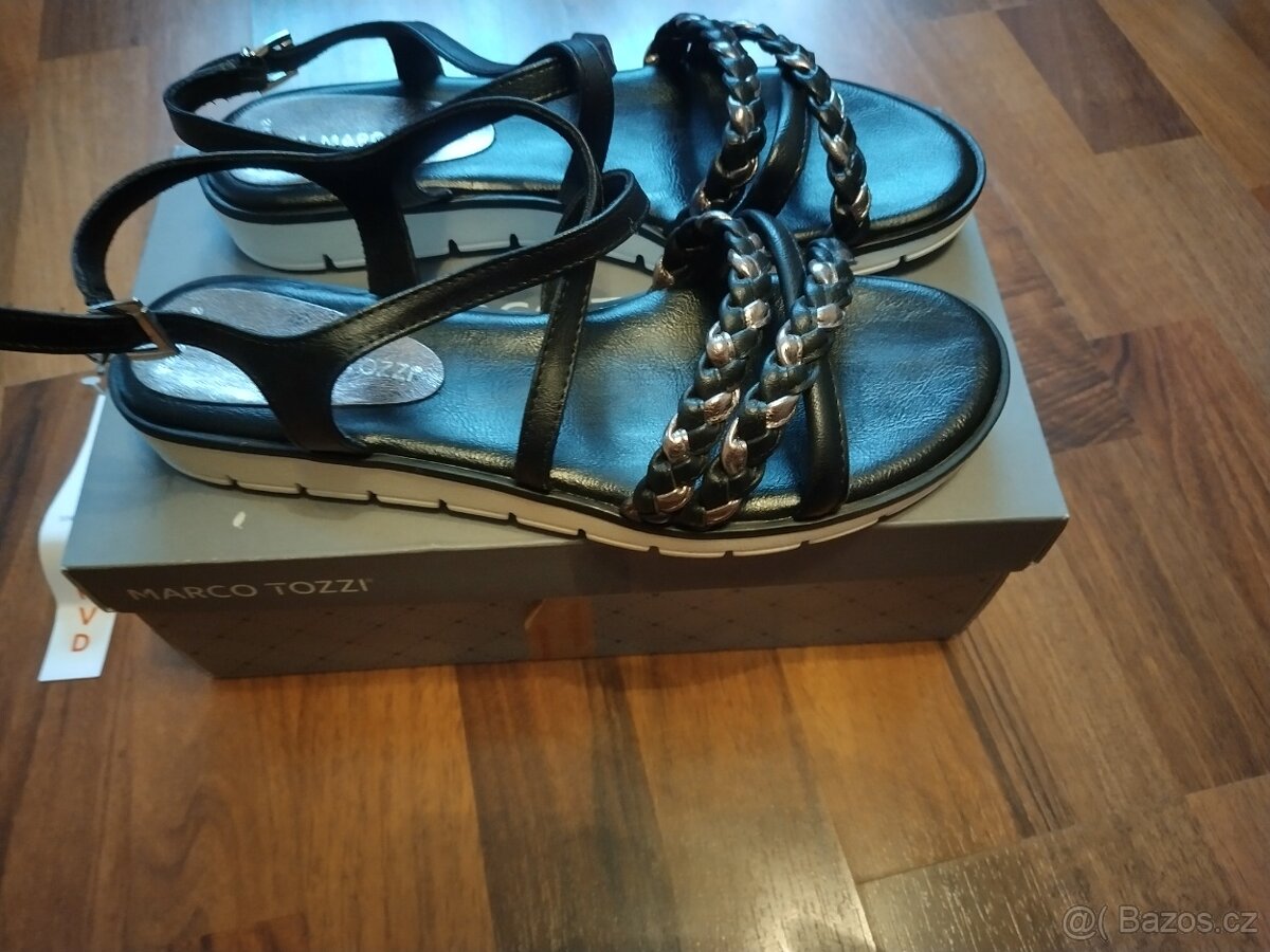 Nové kozene sandály vel.41 Marco Tozzi - 3