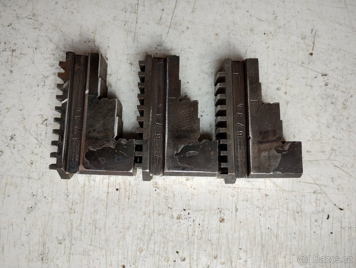 Čelisti do sklíčidla 160 mm - 3