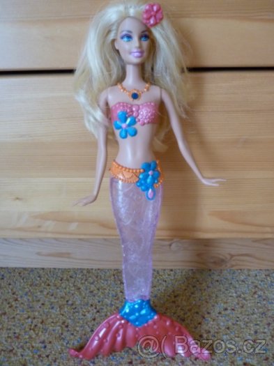 Svítící mořská panna zn.BARBIE - 3