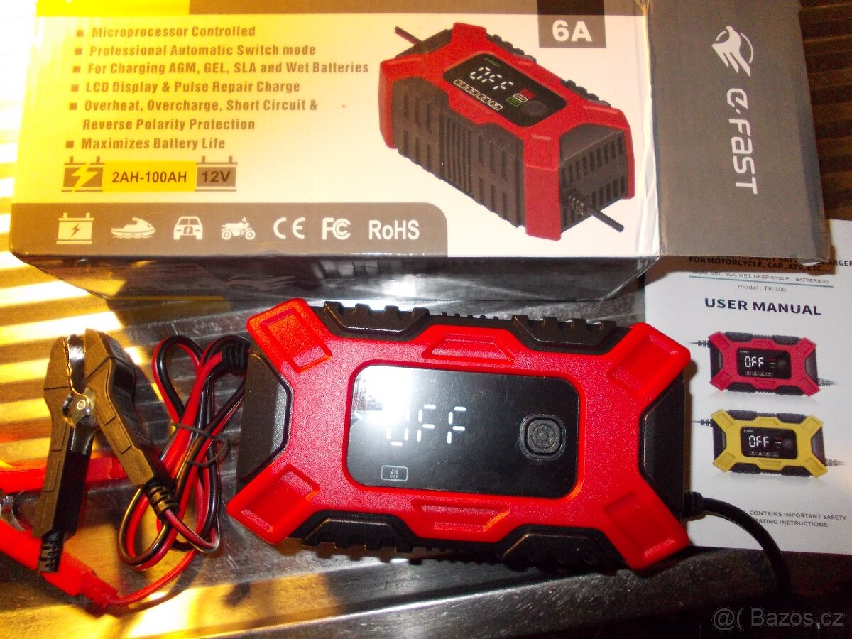 Prodám inteligentní nabíječku 12V 6A. - 3