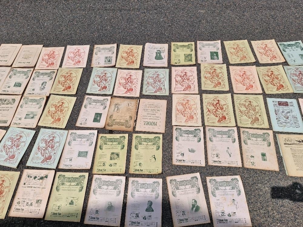 148 x velmi vzacny Časopis Máj ilustroval Alfons Mucha cca r - 3