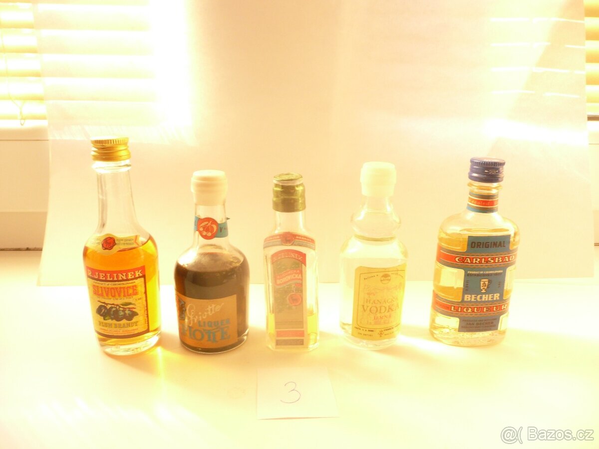 sběratelské minilahvičky - 3