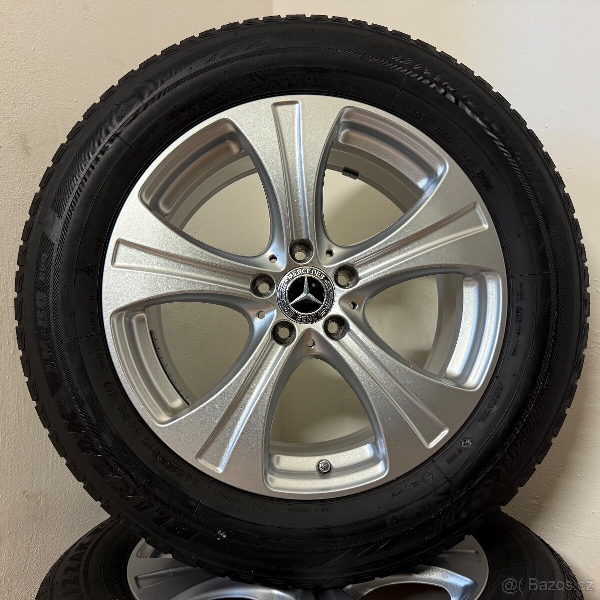 MERCEDES GLC 5x112 R18 ET38+ZIMNÍ 235/60R18 6/4,5mm - 3