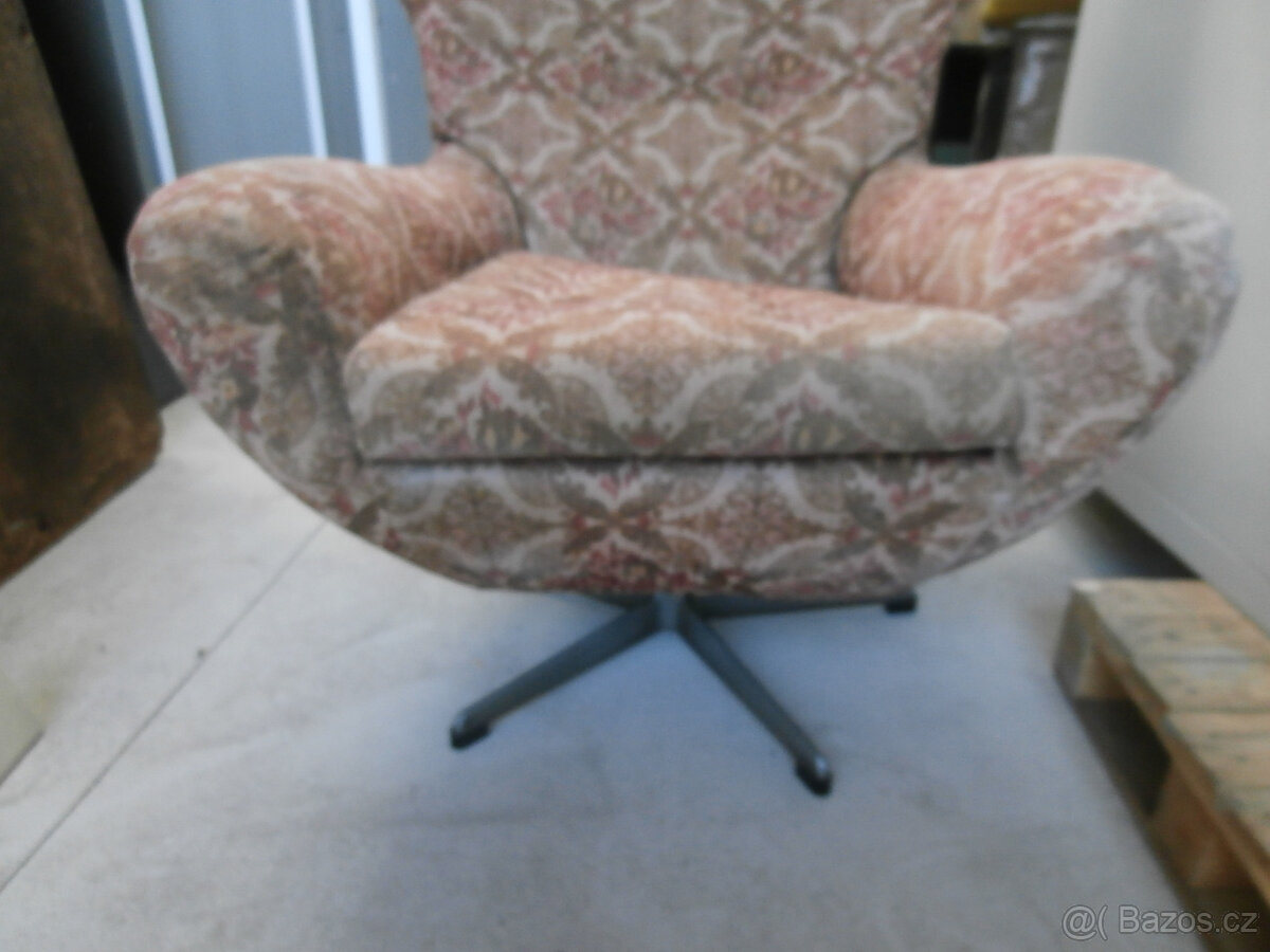 Křeslo vysoké RETRO za 500 kč - 3