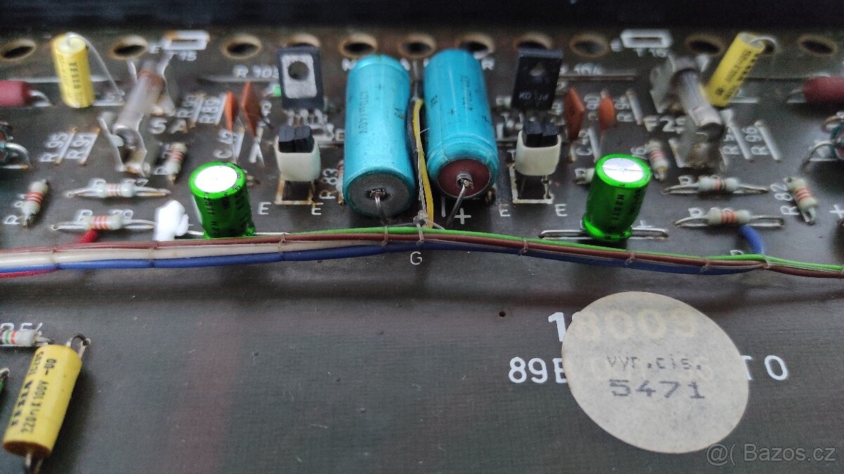 Zesilovač Tesla AZS222 po renovaci - 3