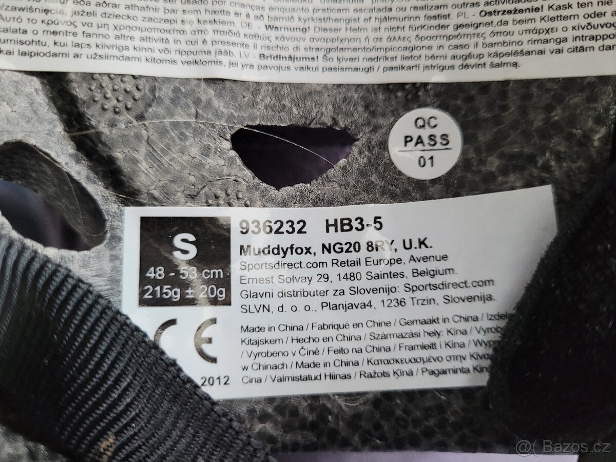 modrá cyklo helma S 48-53cm - 3