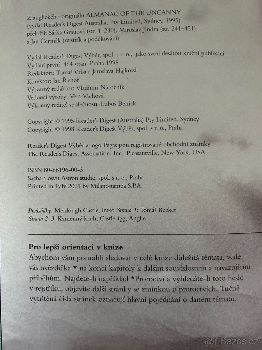 Almanach Tajemna - 3