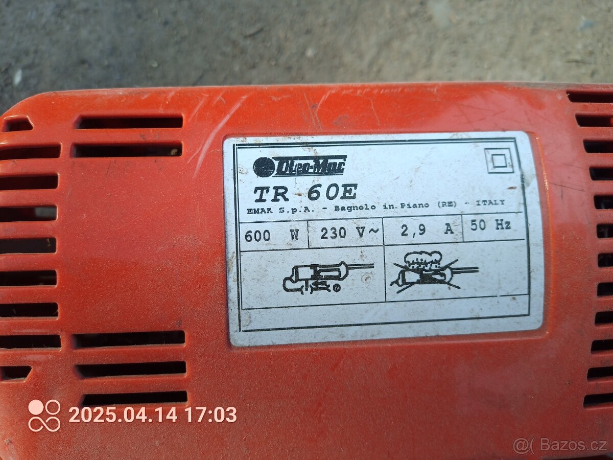 elektrickou MOTOROVOU KOSU OLEO-MAC TR 60 E - 3