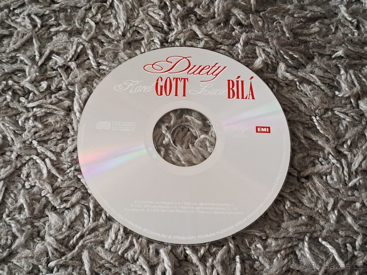 CD Karel Gott, Lucie Bílá: Duety - 3