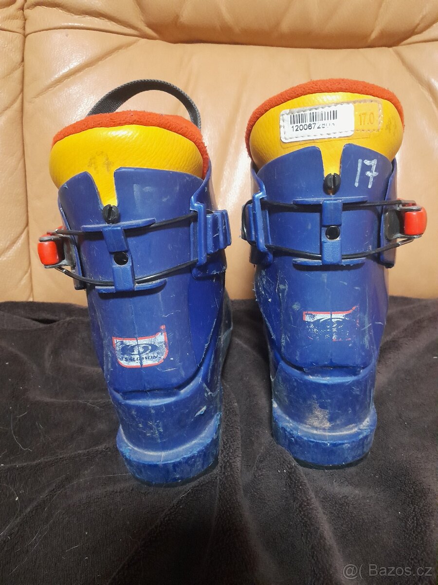 Dětské lyžáky zn. Salomon vel.17 - 3