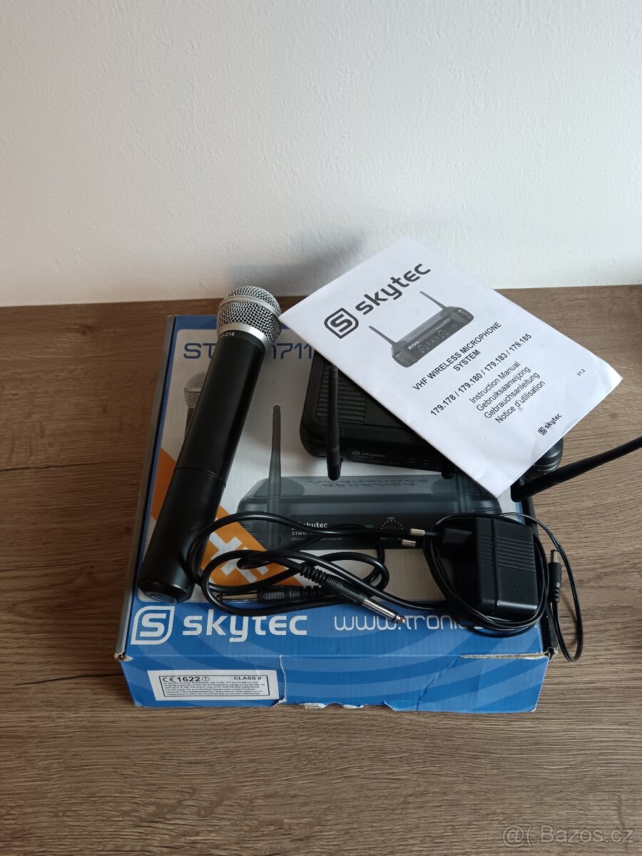 Bezdrátový mikrofon Skytec - 3