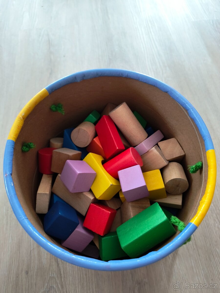 Kostky dřevěné - 3