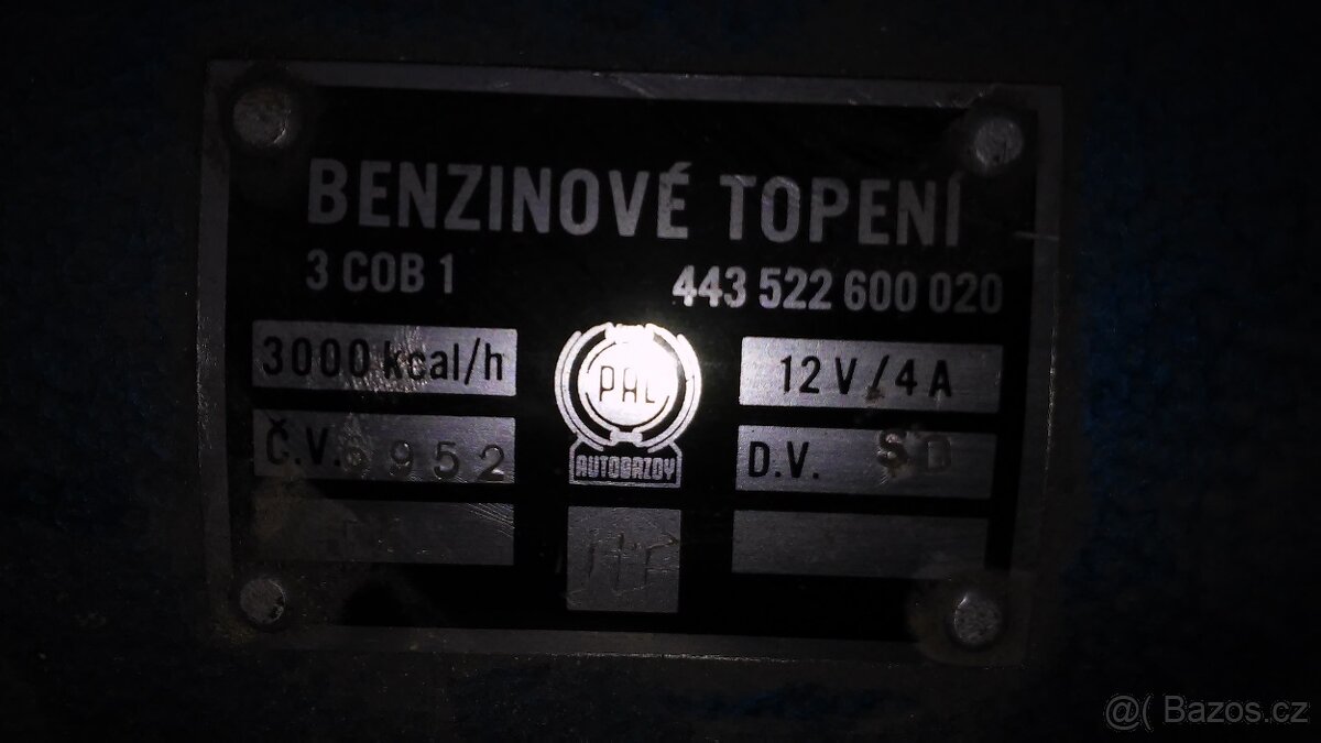 Benzínové topení - 3
