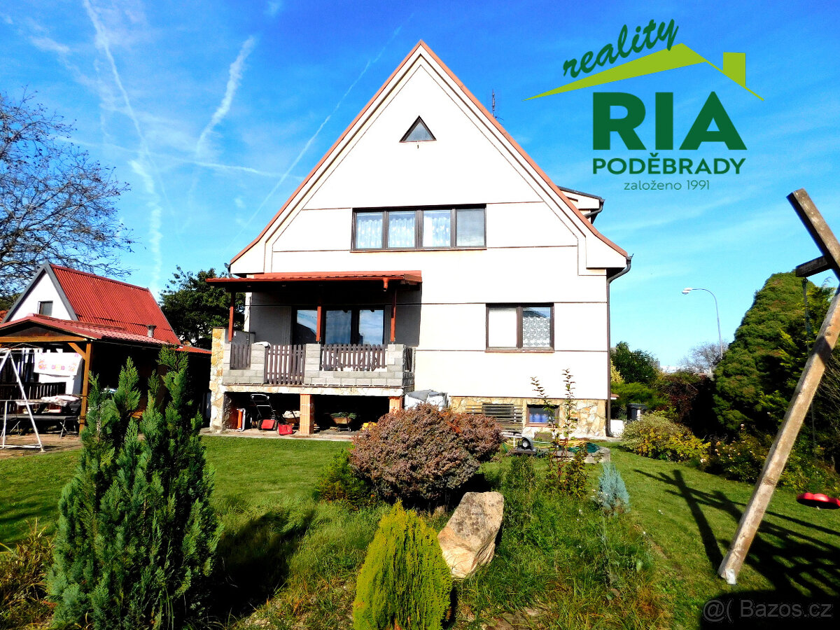 Sokoleč u Poděbrad RD 6+kk, 2x garáž, zahrada 998m2 - 3