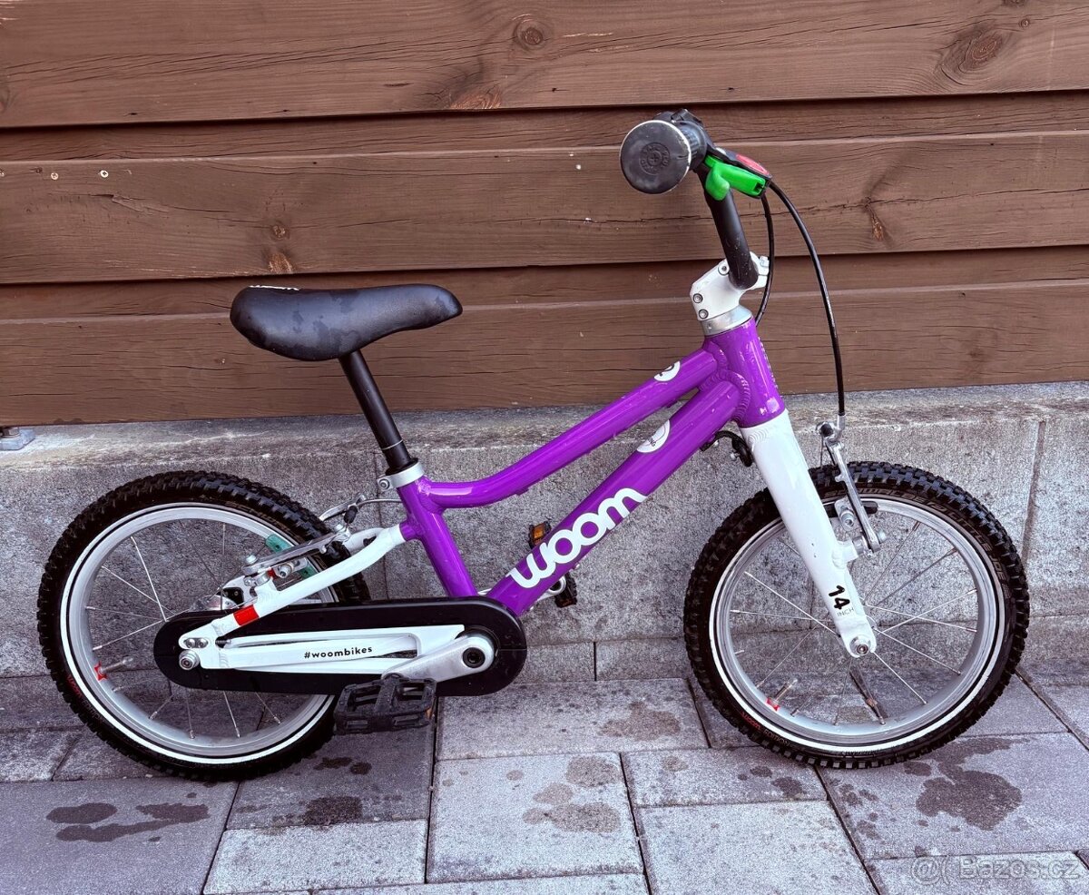 První dětské kolo Woom 2 - 3