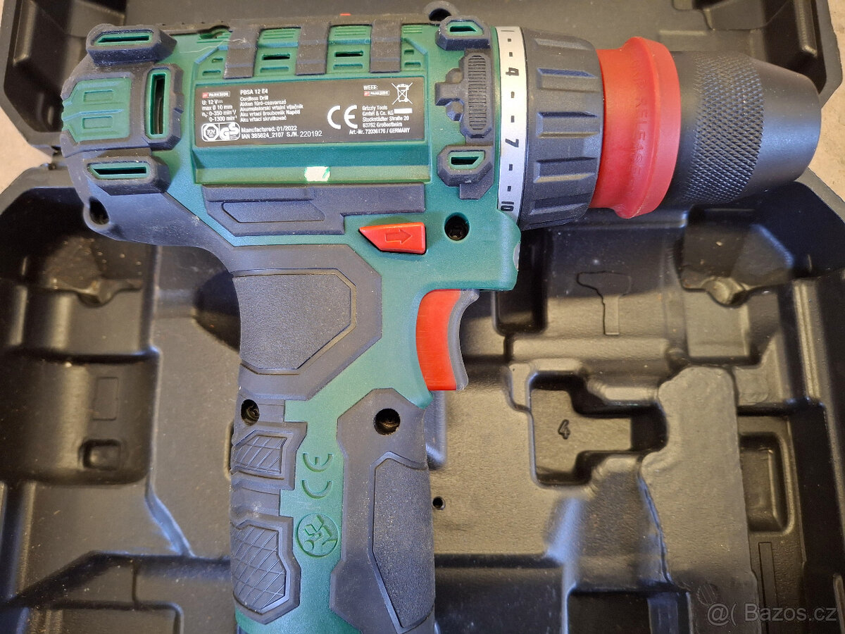 Parkside Aku vrtací šroubovák PBSA 12 E4 - 3