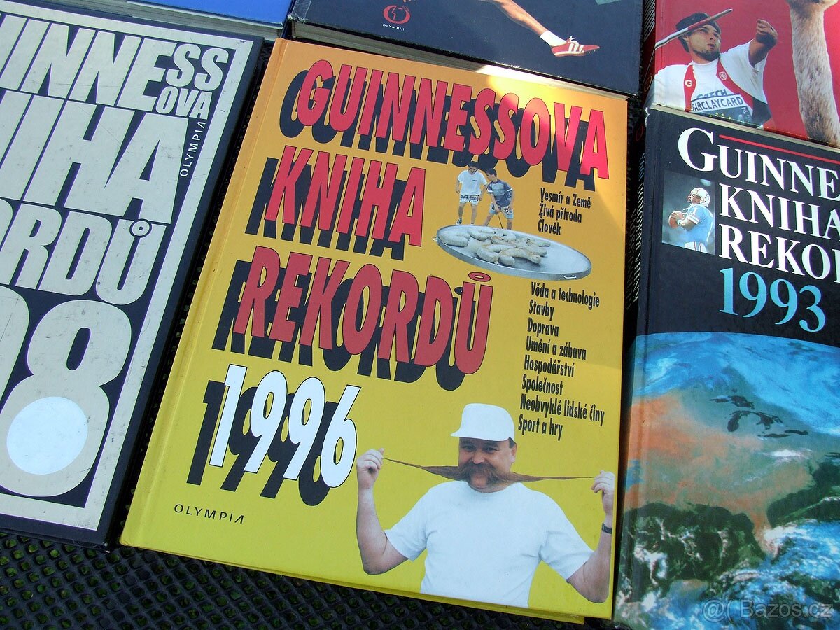 Guinnesova kniha rekordů 1990 1993 1995 1996 1998 - 3