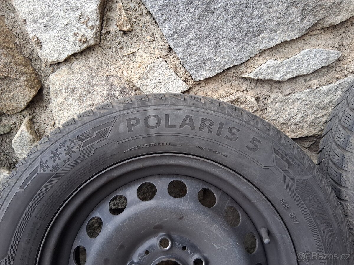 Sada ocelové disky+zimní pneu R15 5x112 - 3