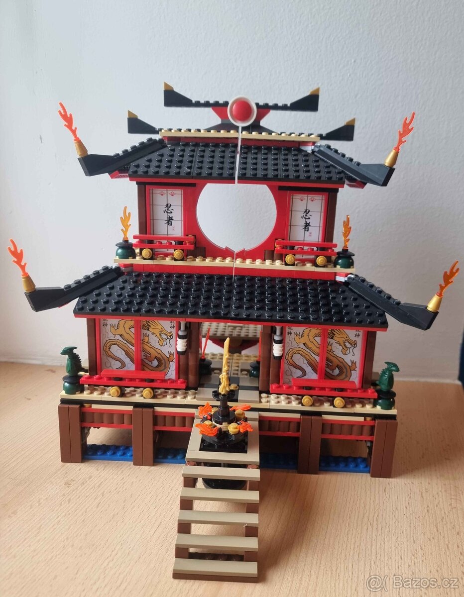 🐲 Prodám LEGO Ninjago 2507 – Fire Temple - 3