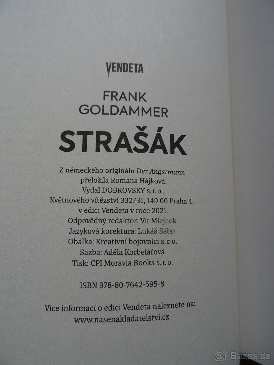 Kniha Strašák - Frank Goldammer, 2. světová válka - 3