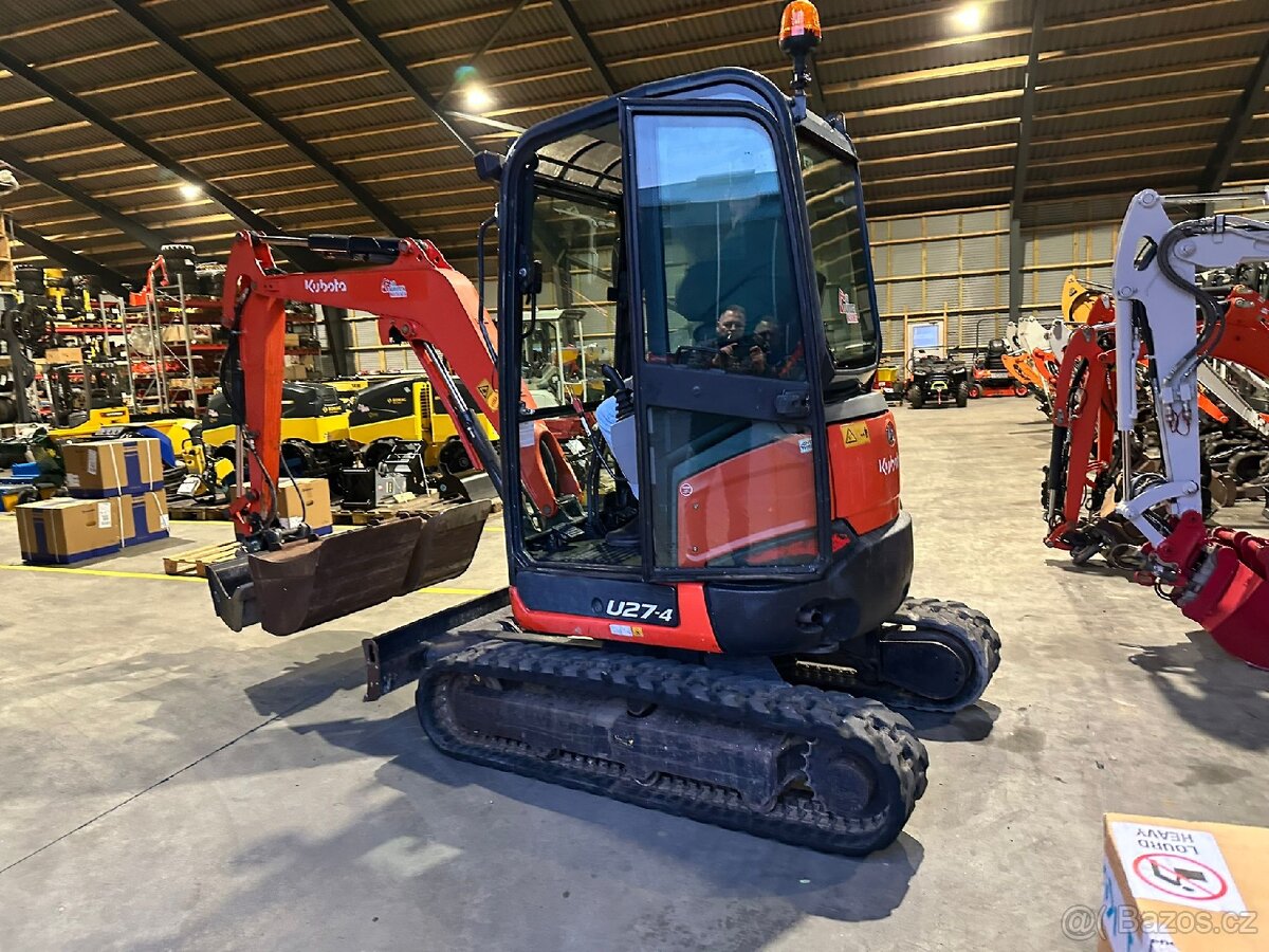 Minibagr Kubota U27-4 - 3