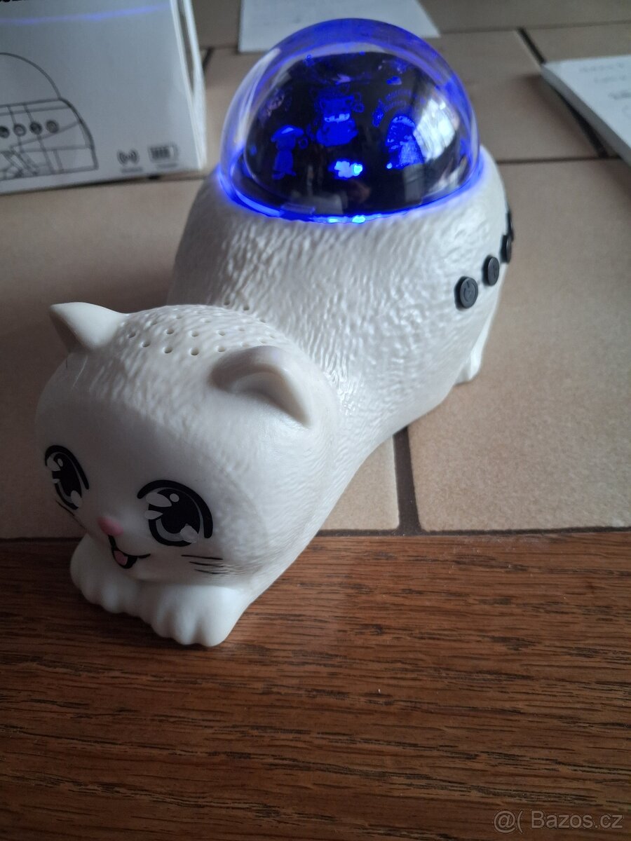 Bezdrátový reproduktor s projektorem kočička - 3