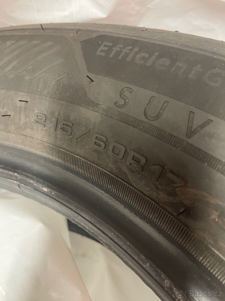 Prodám letní pneu 215/50 R17 Nové goodyear - 3