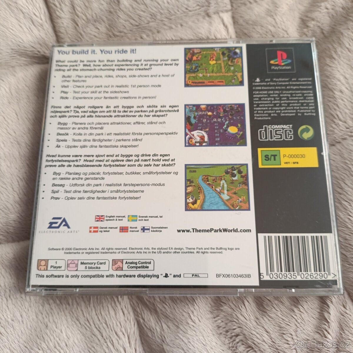 Theme Park - Playstation 1 - 3