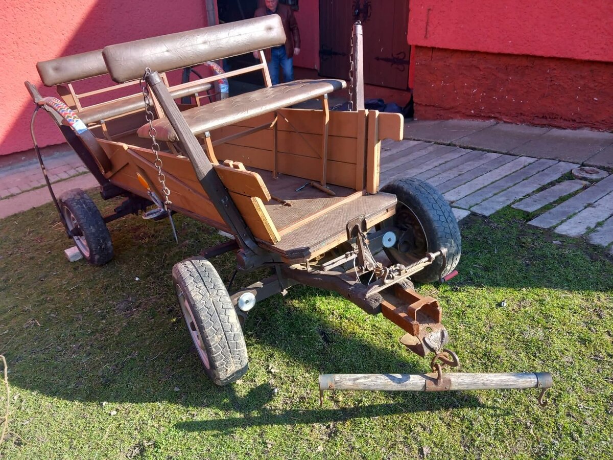 Vozik za jednoho nebo dva pony - 3