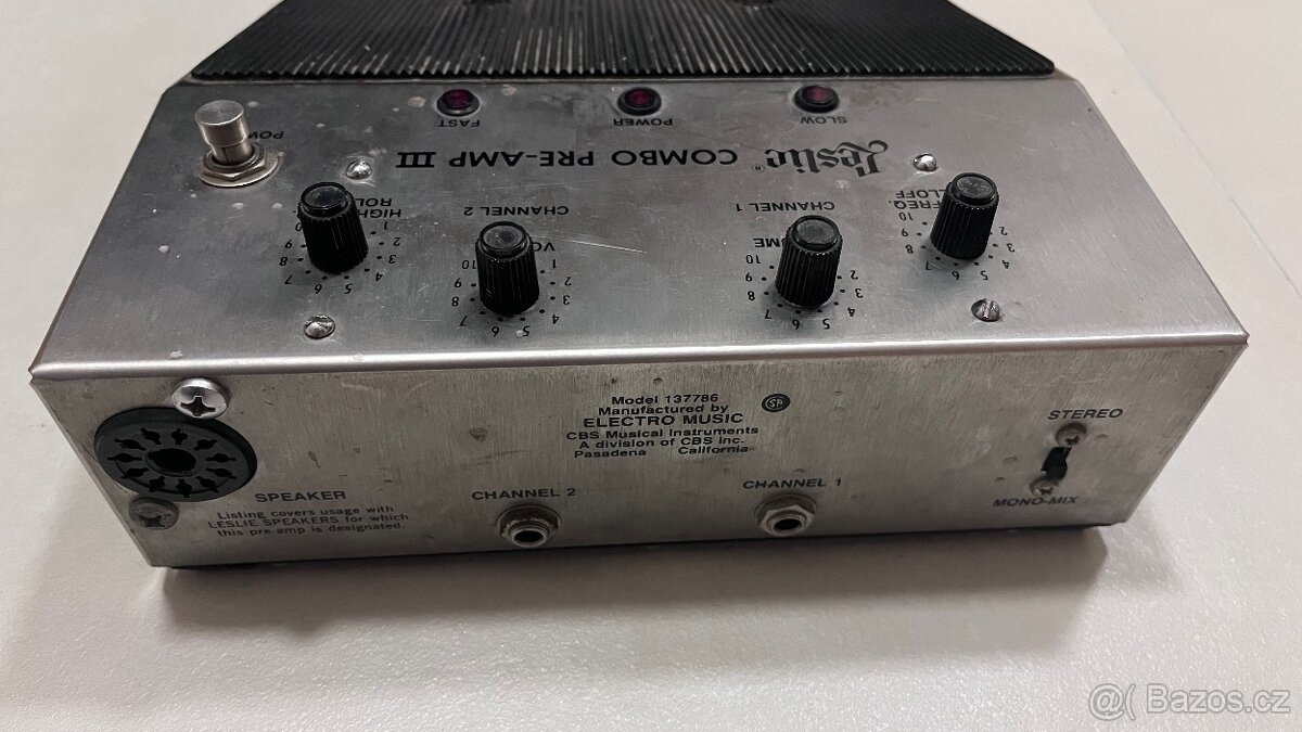 Leslie Combo Pre-amp III - 3