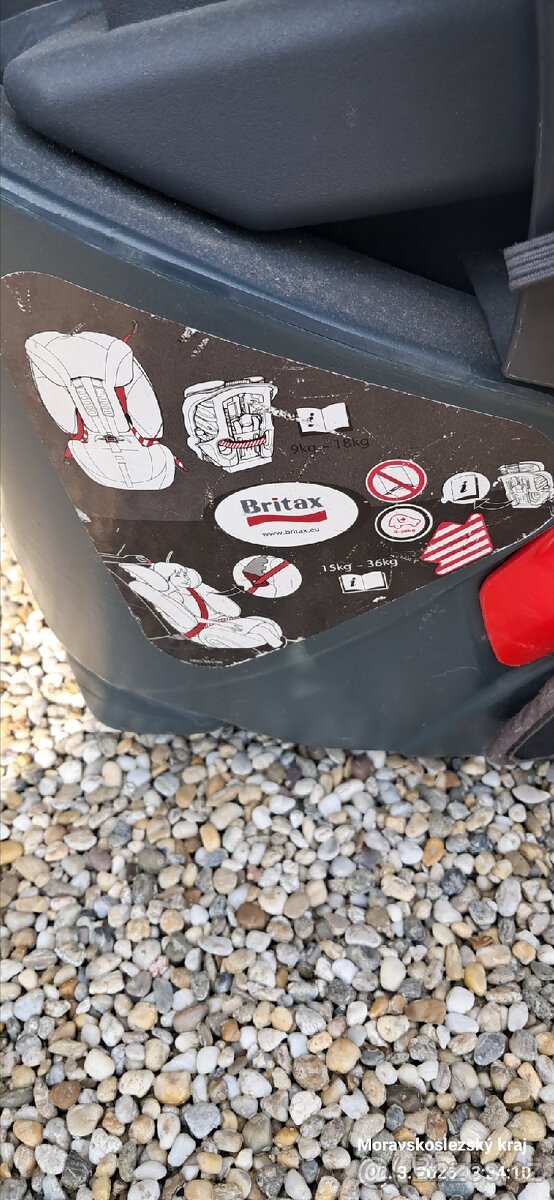 Autosedačka dětská Britax - 3