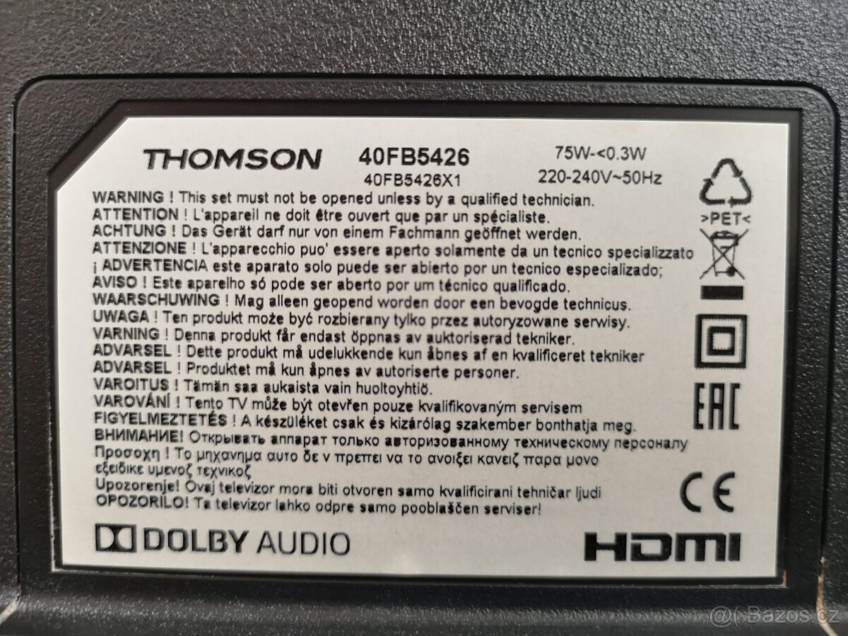 40" LCD TV Thomson 40FB5426, smart - 3