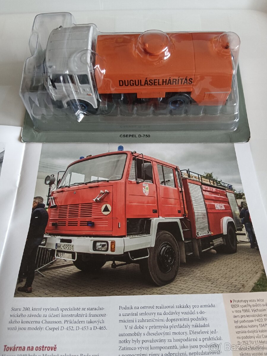 Csepel D 750, de Agostini - 3