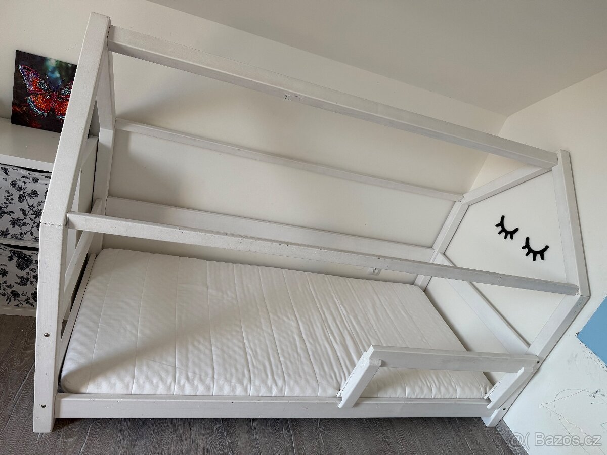 Dětská postel 90x200 včetně matrace - 3