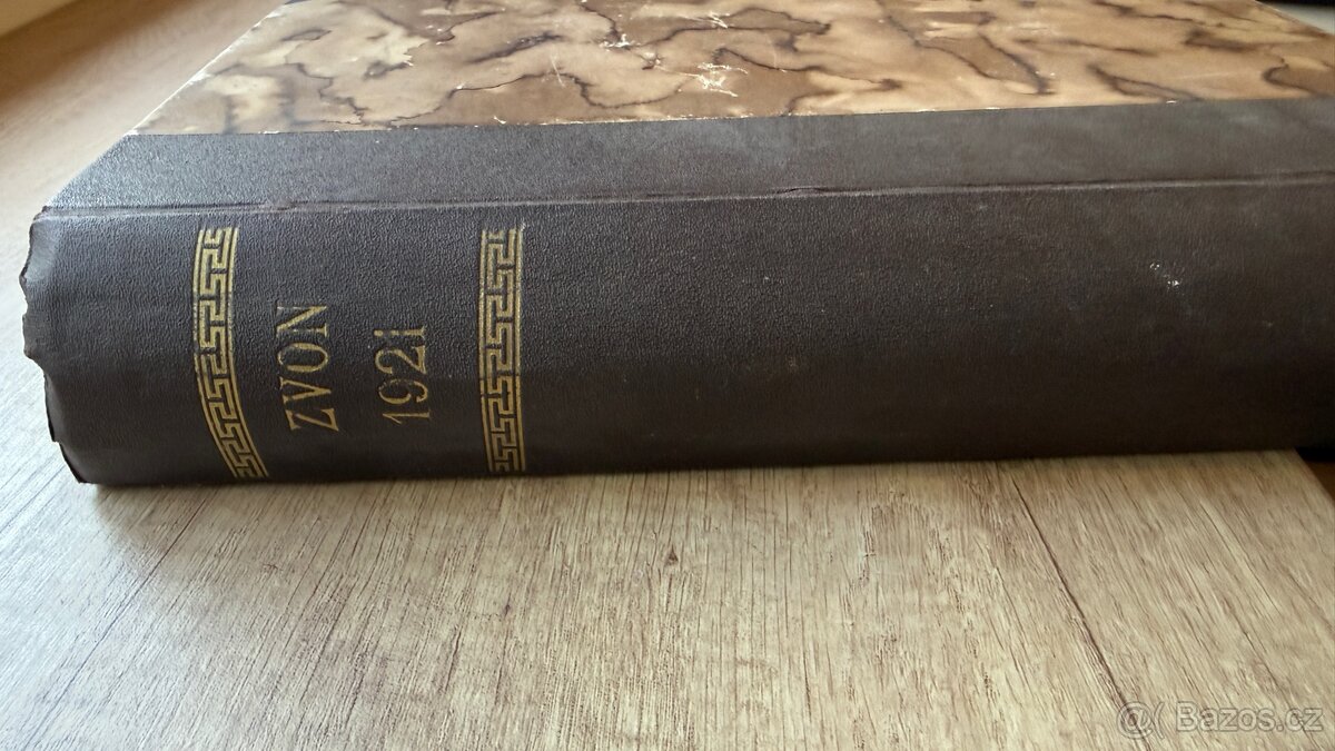 vázaný časopis zvon 1920 - 3