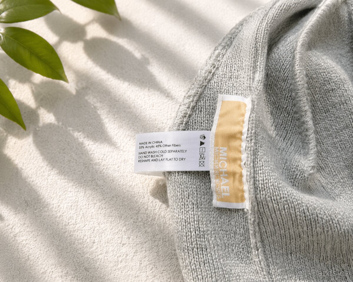 Michael Kors čepice – elegantní, stříbrná nit - 3