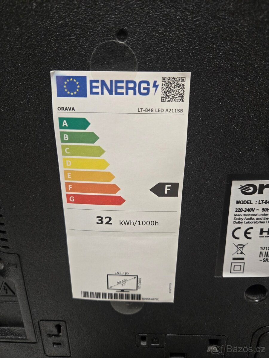 televize 80cm úhl. SMART, LED, DVB-T2 - 3